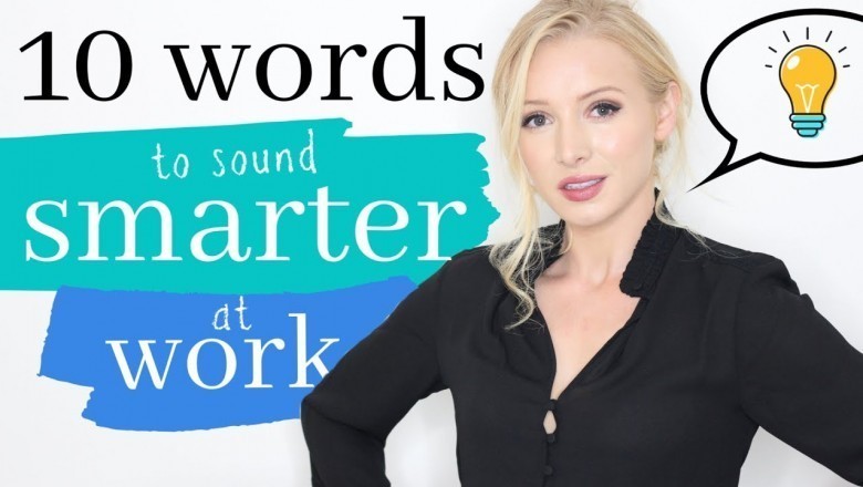 10 Words you need to sound smart at work in English