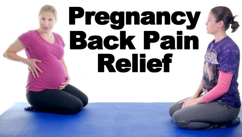 5 Best Pregnancy lower back pain relief exercises